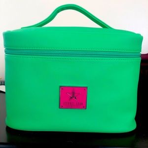 JSC Neon Green Train Case